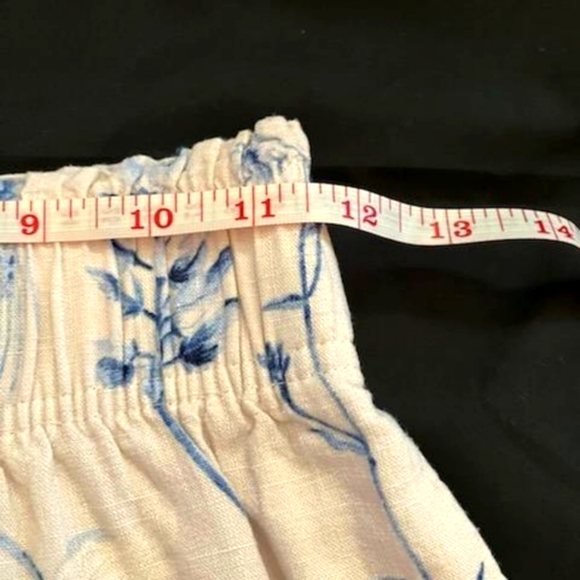 H&M Floral Crop Top Women's Size Small And H&M Floral Shorts Set Women's Size XS - Picture 5 of 7